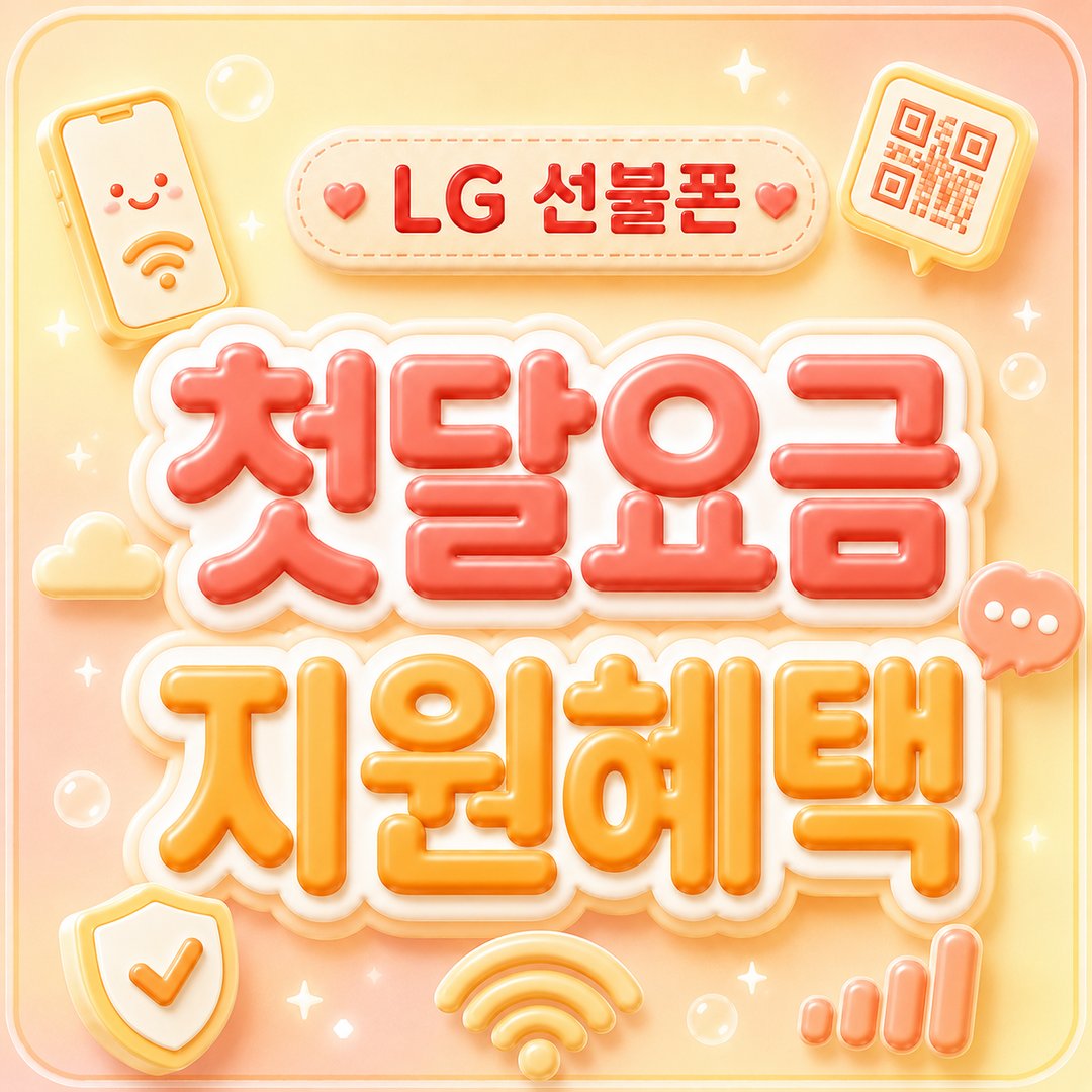 LG 선불폰 개통 조건